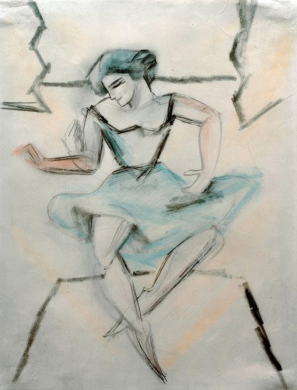 Dancer by August Macke