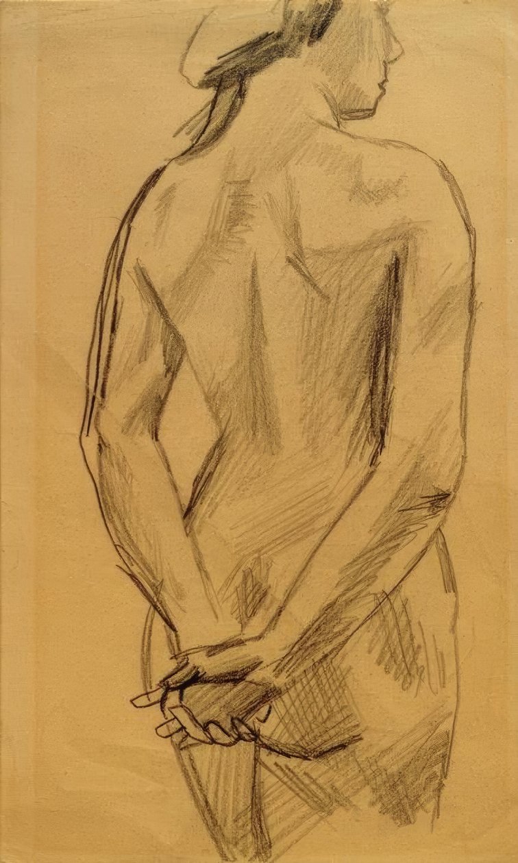 Female Nude 53 by August Macke