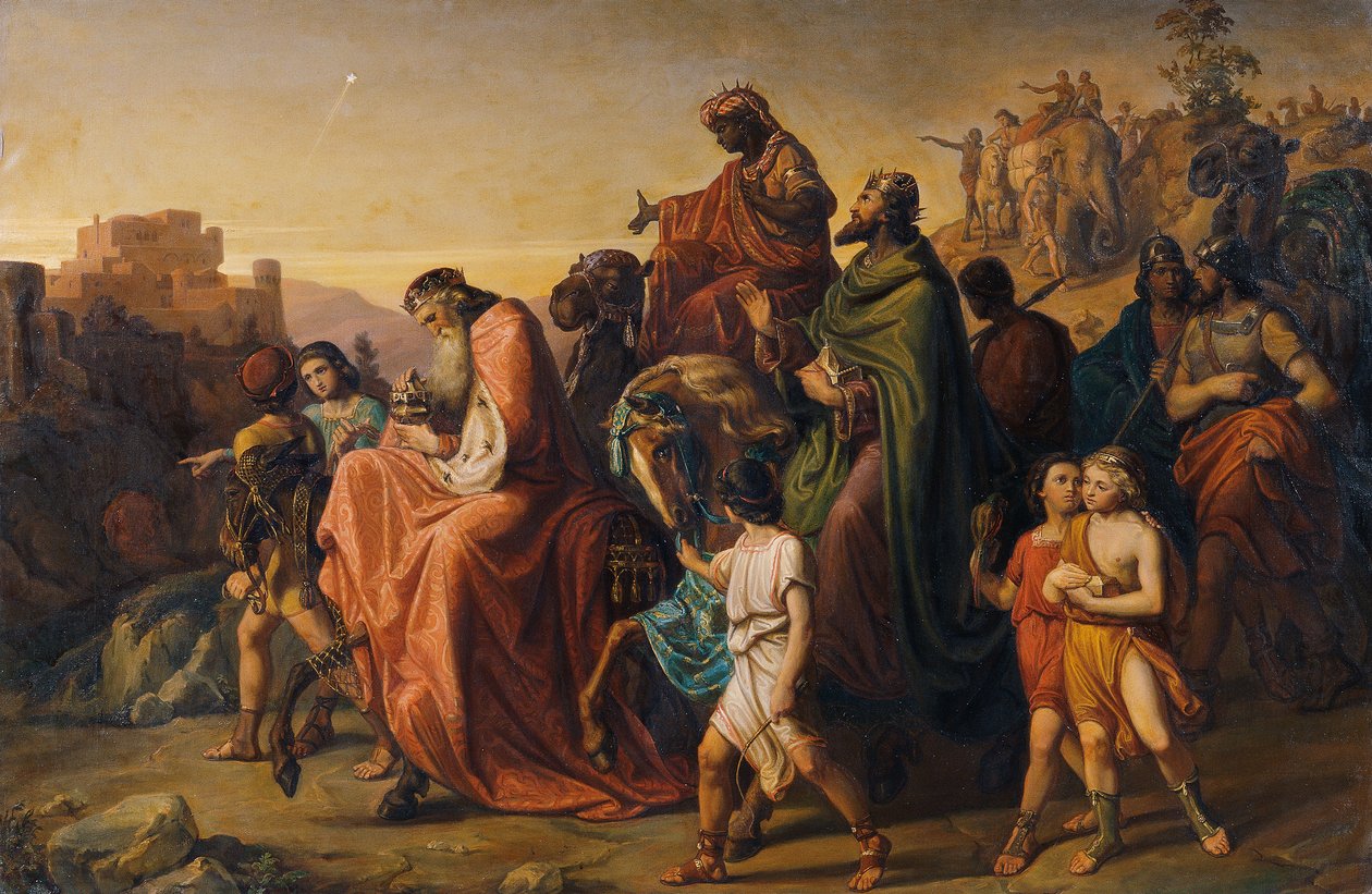 Journey of the Three Wise Men by August Wörndle