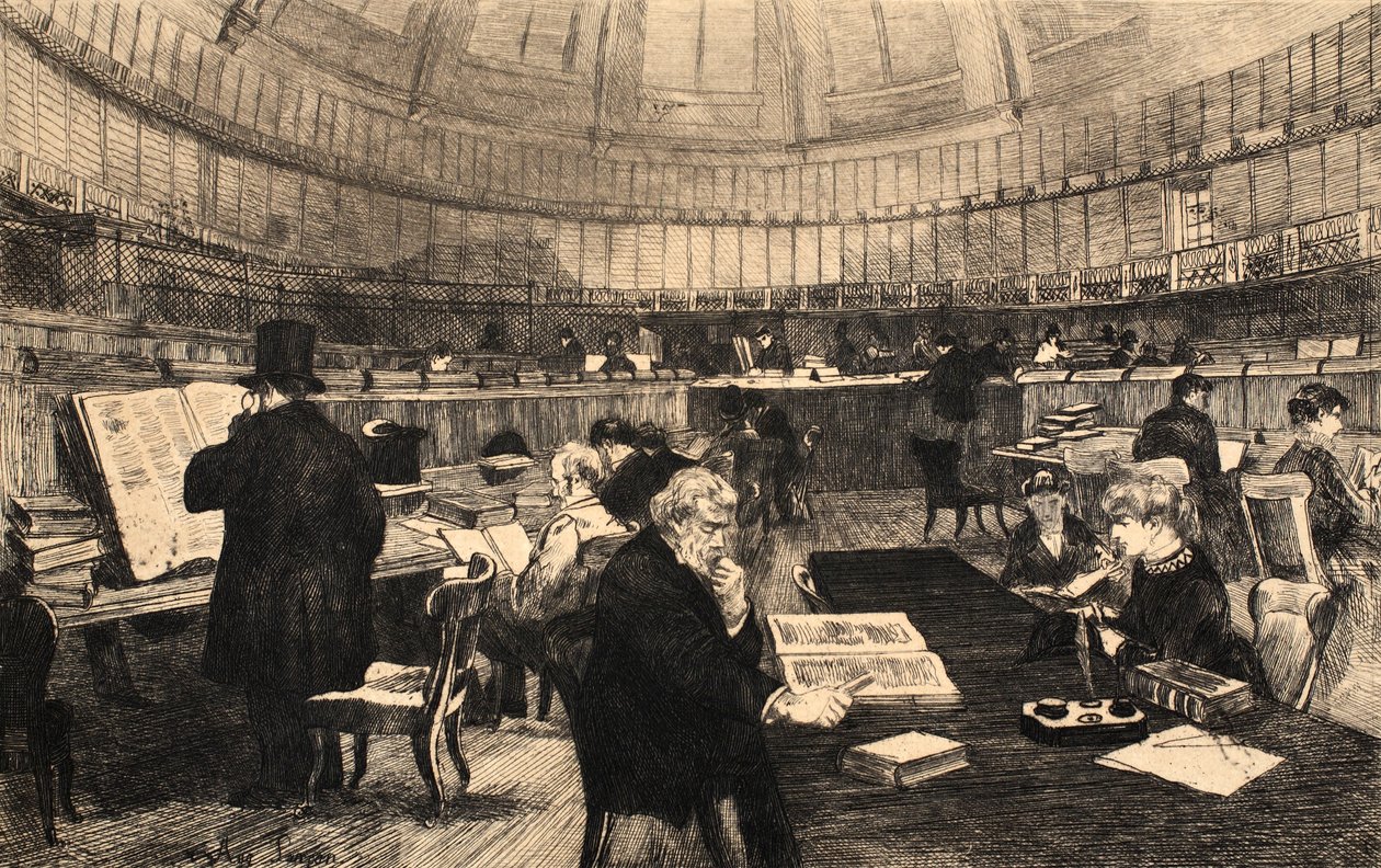 The British Museum, illustration from 
