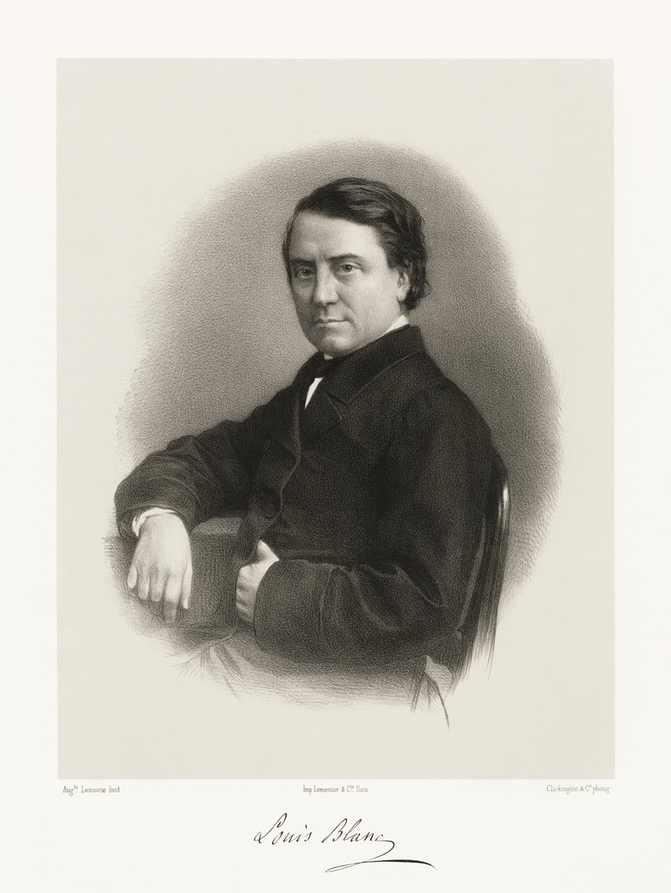 Louis Blanc by Auguste Charles Lemoine