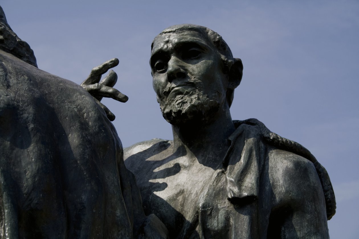The Burghers of Calais (detail) by Auguste Rodin