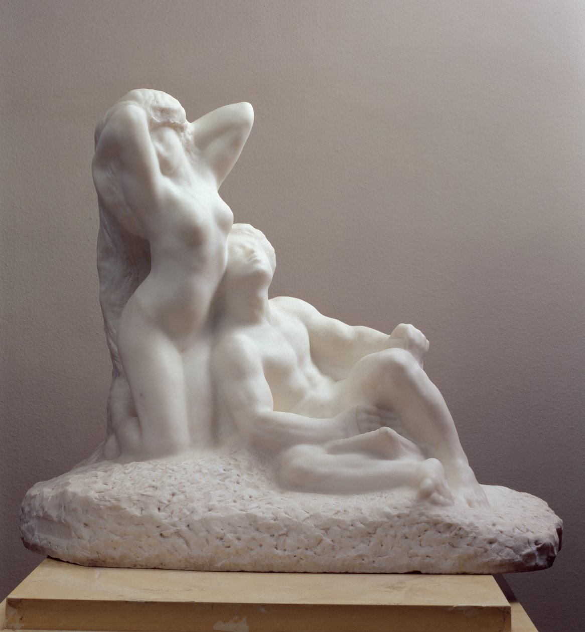 Poet and Muse, c.1905 by Auguste Rodin