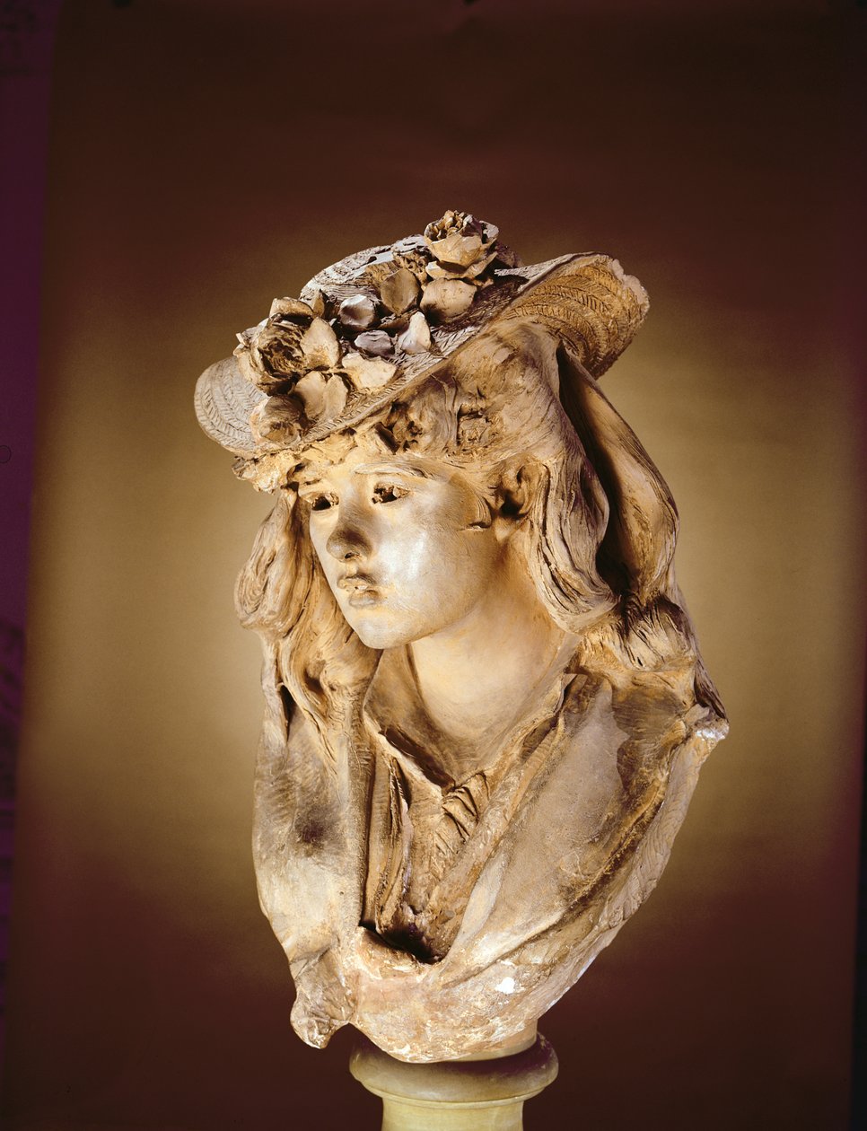 Portrait of a Young Woman by Auguste Rodin
