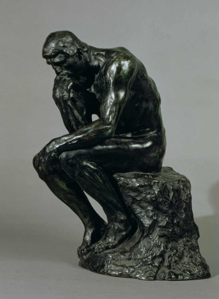 The Thinker (bronze) by Auguste Rodin