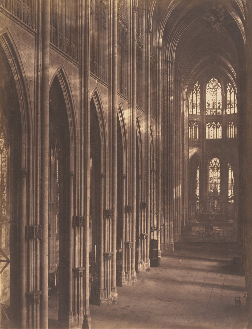 Rouen, Interior of the Church of Saint-Ouen