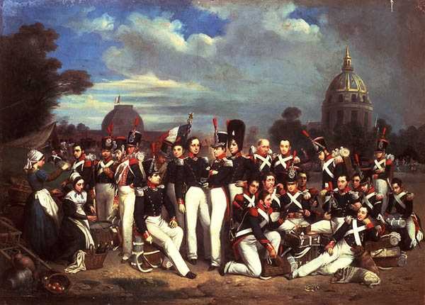 Company of the Second Legion, in the Champ de Mars by Auguste Antoine Masse