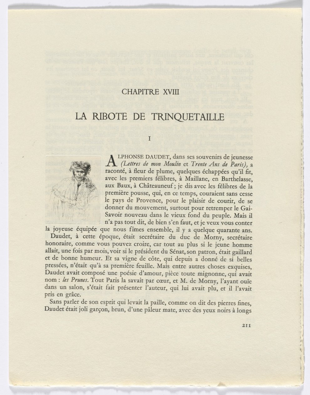 Frédéric Mistral: Memoirs and Stories by Frédéric Mistral: man (page 211) by Auguste Brouet