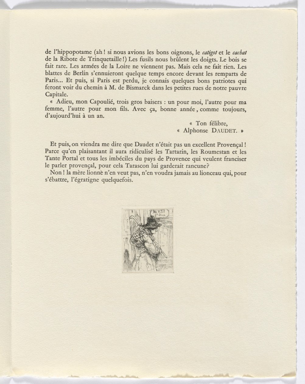 Frédéric Mistral: Memoirs and Stories by Frédéric Mistral: vagabond (page 223) by Auguste Brouet