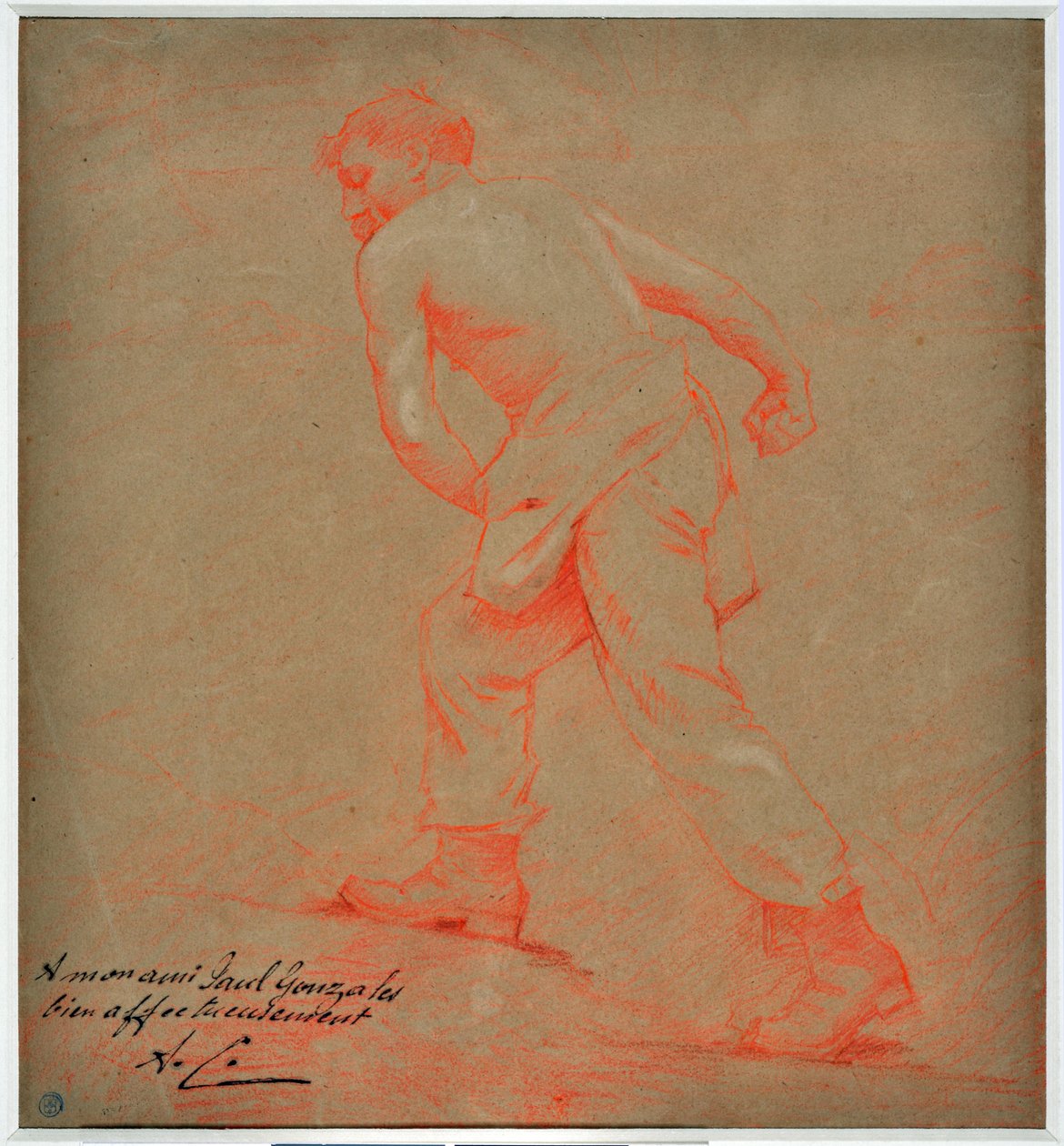 Le Sower by Auguste Carli