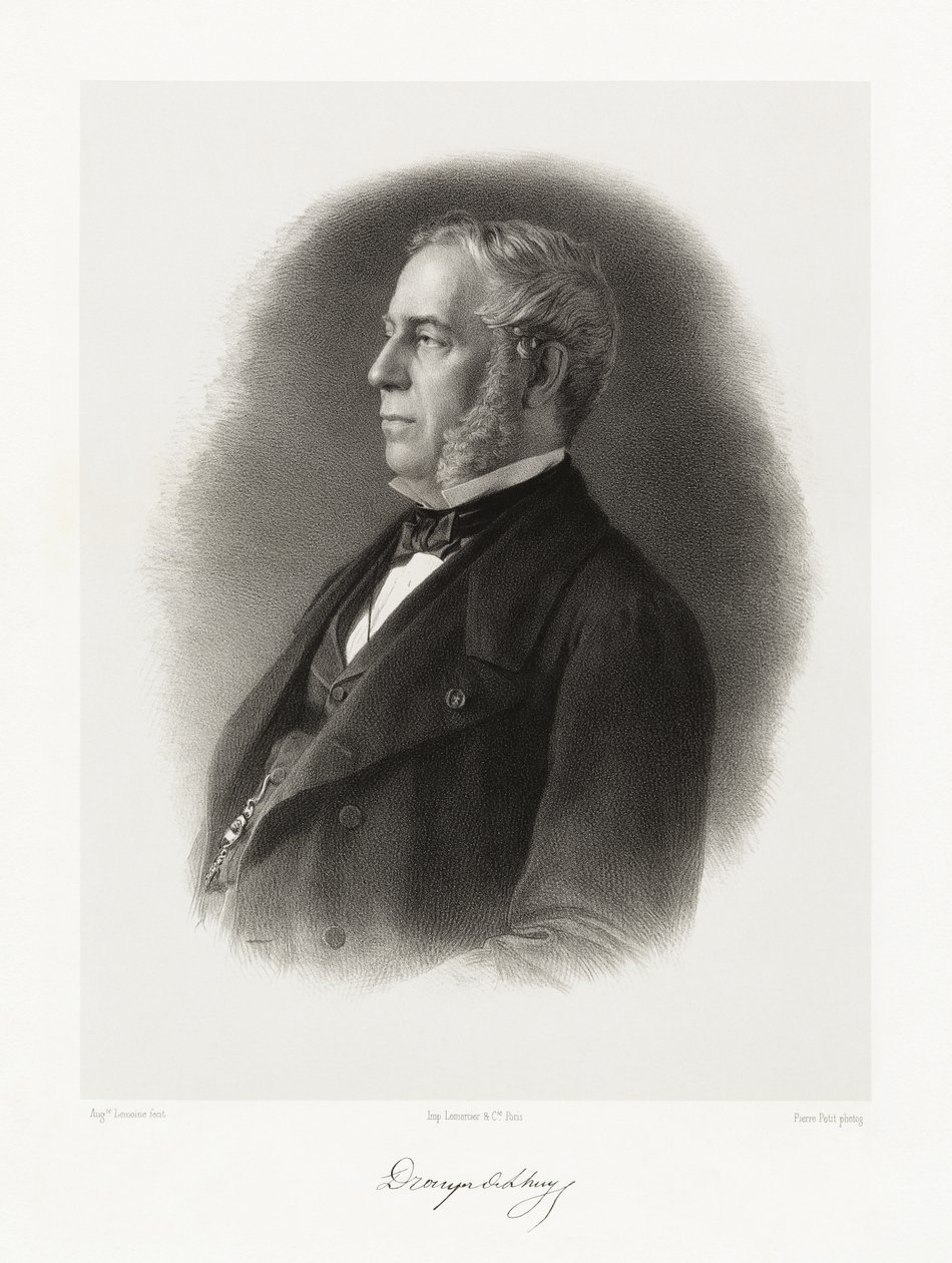 Édouard Drouyn de Lhuys by Auguste Charles Lemoine