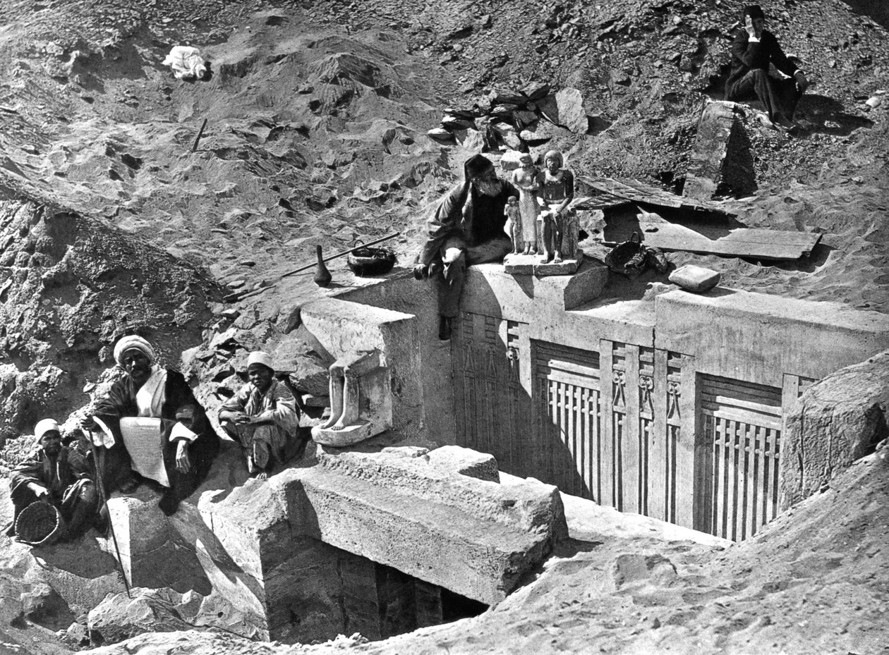 Memphis Saqqara, Egypt by Auguste Edouard Mariette