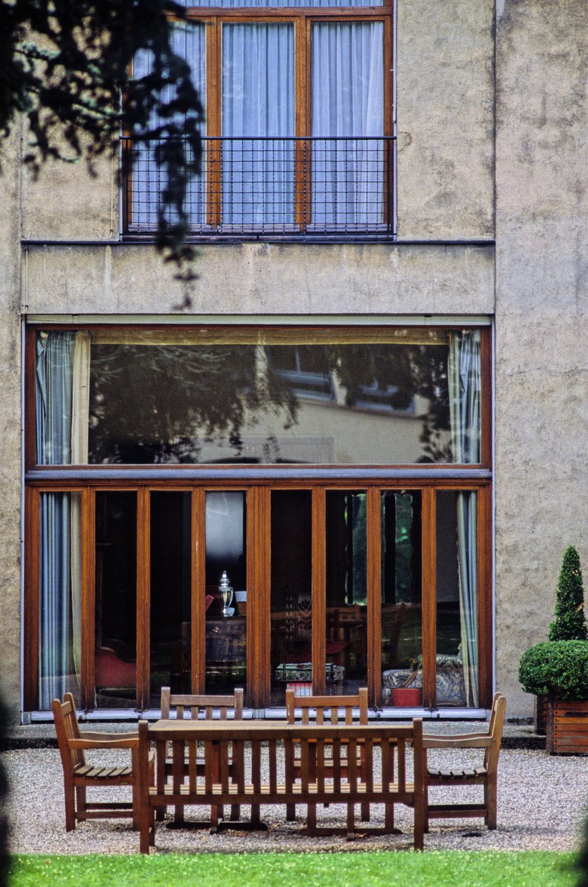The House Cassandre in Versailles (Les Yvelines). Construction 1924-1925, Architects Auguste and Gustave Perret. Built for the Poster Designer Jean Marie Mouron, Known as Cassandre, Made of Weapon Concrete and Featuring a Large Work by Auguste & Gustave (1876-1952) Perret