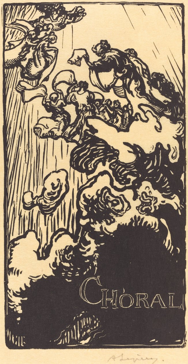 Choral by Auguste Lepere