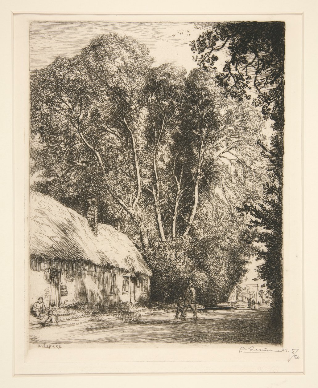 Le Bout Genet (Crèvecoeur-le-Grand) by Auguste Lepere