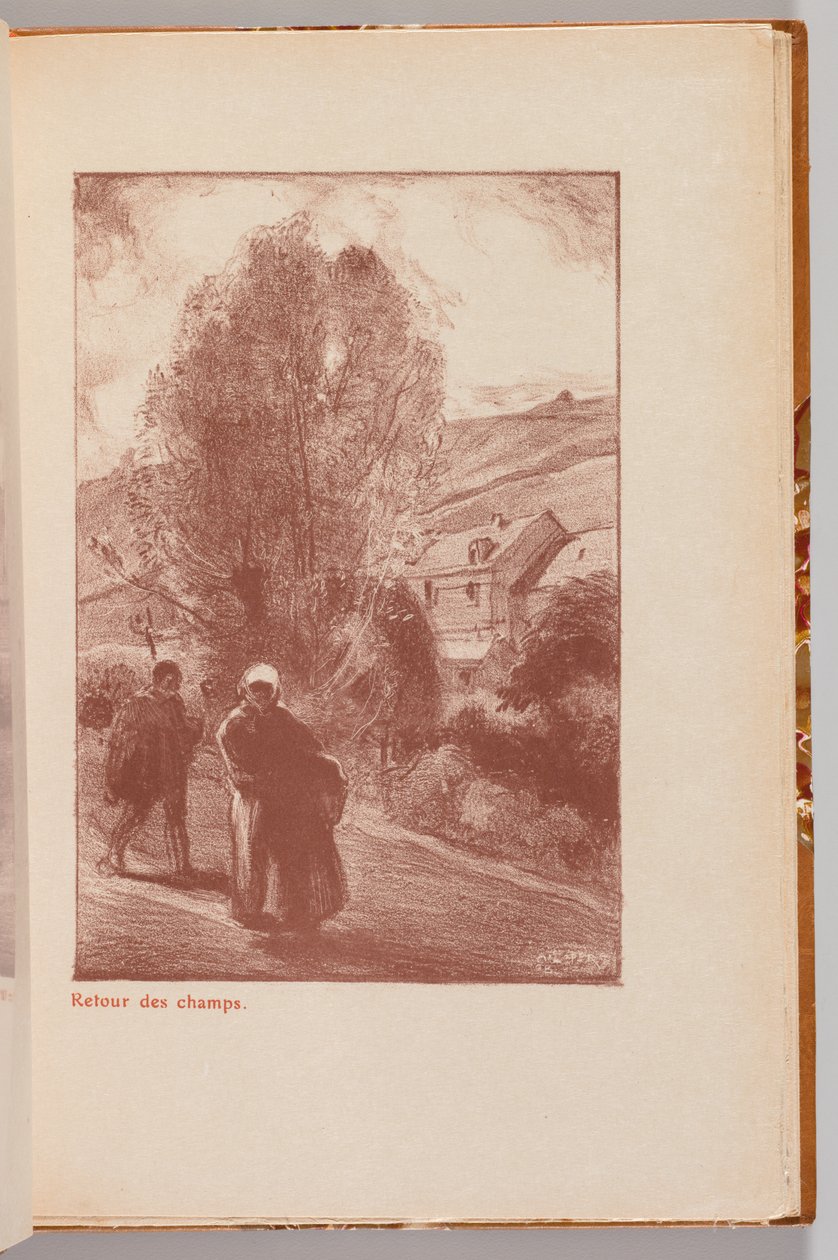 Catalogue of the Exhibition of Auguste Lepère: Return from the Fields by Auguste Louis Lepère