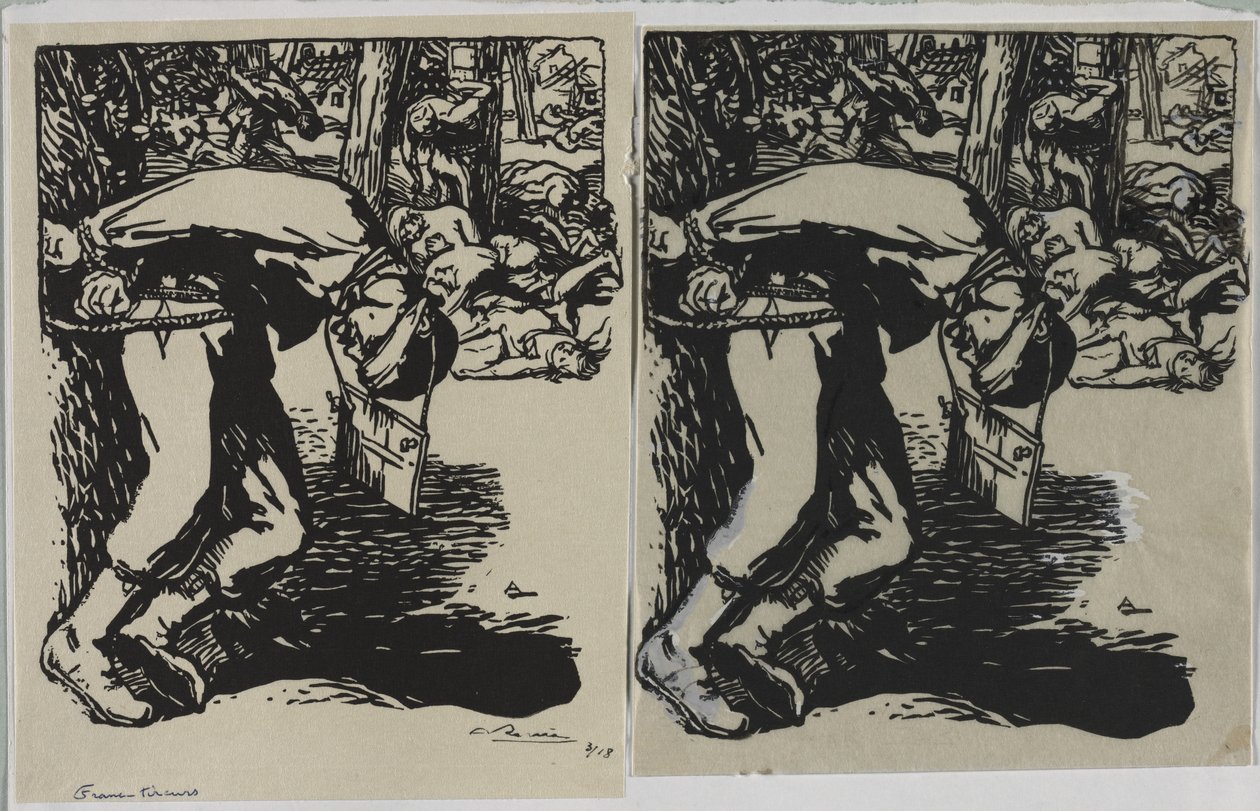 Franc-Tireurs by Auguste Louis Lepère