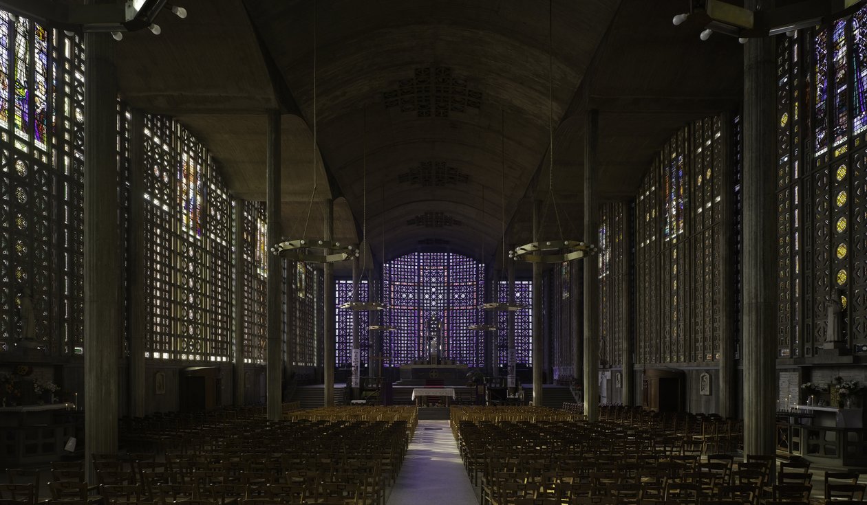 The Church of Notre Dame du Raincy, at the Raincy by Auguste Perret