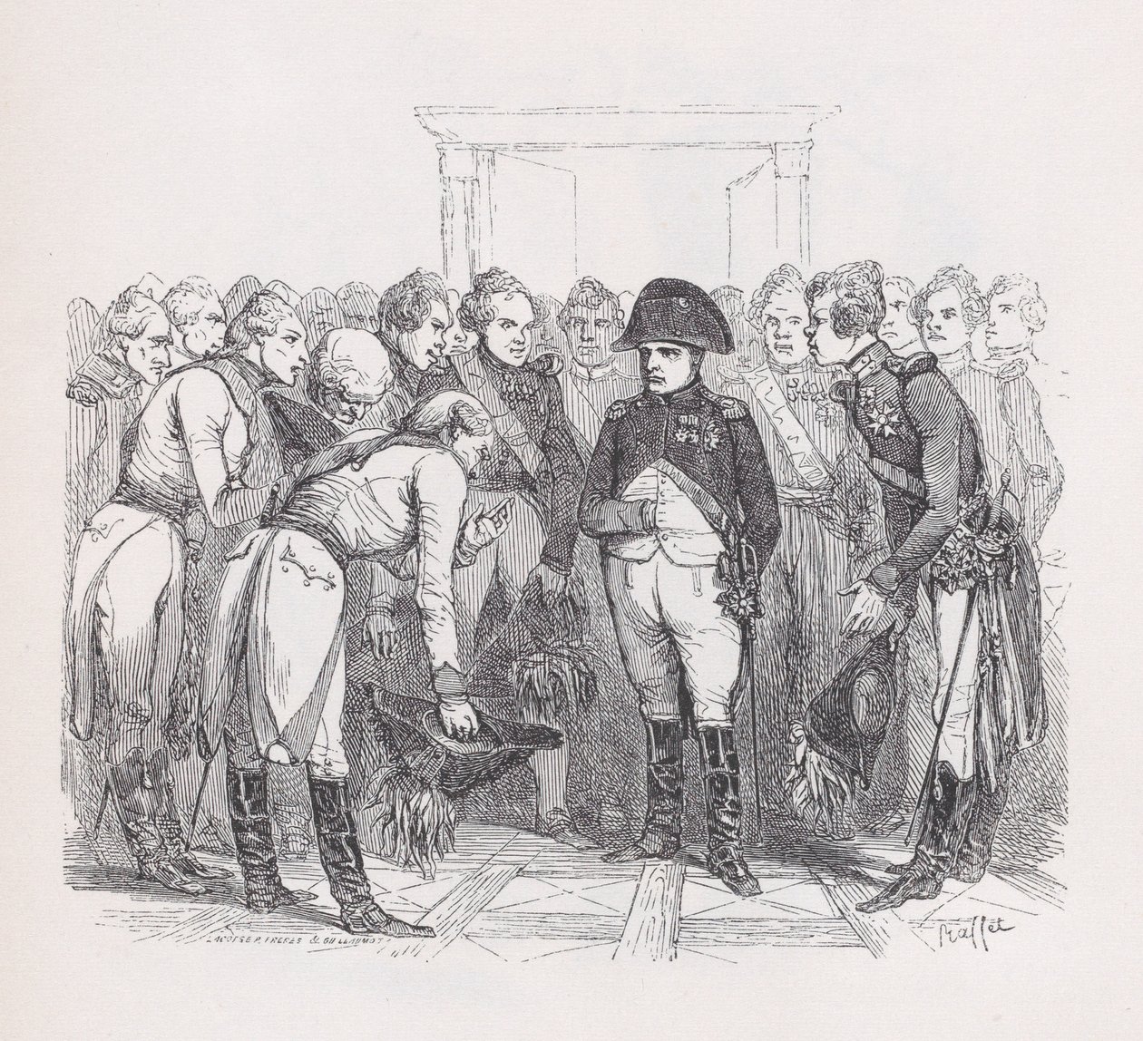 The God of Good People from The Complete Works of Béranger, 1836 by Auguste Raffet, Lacoste, Eugène Guillaumot