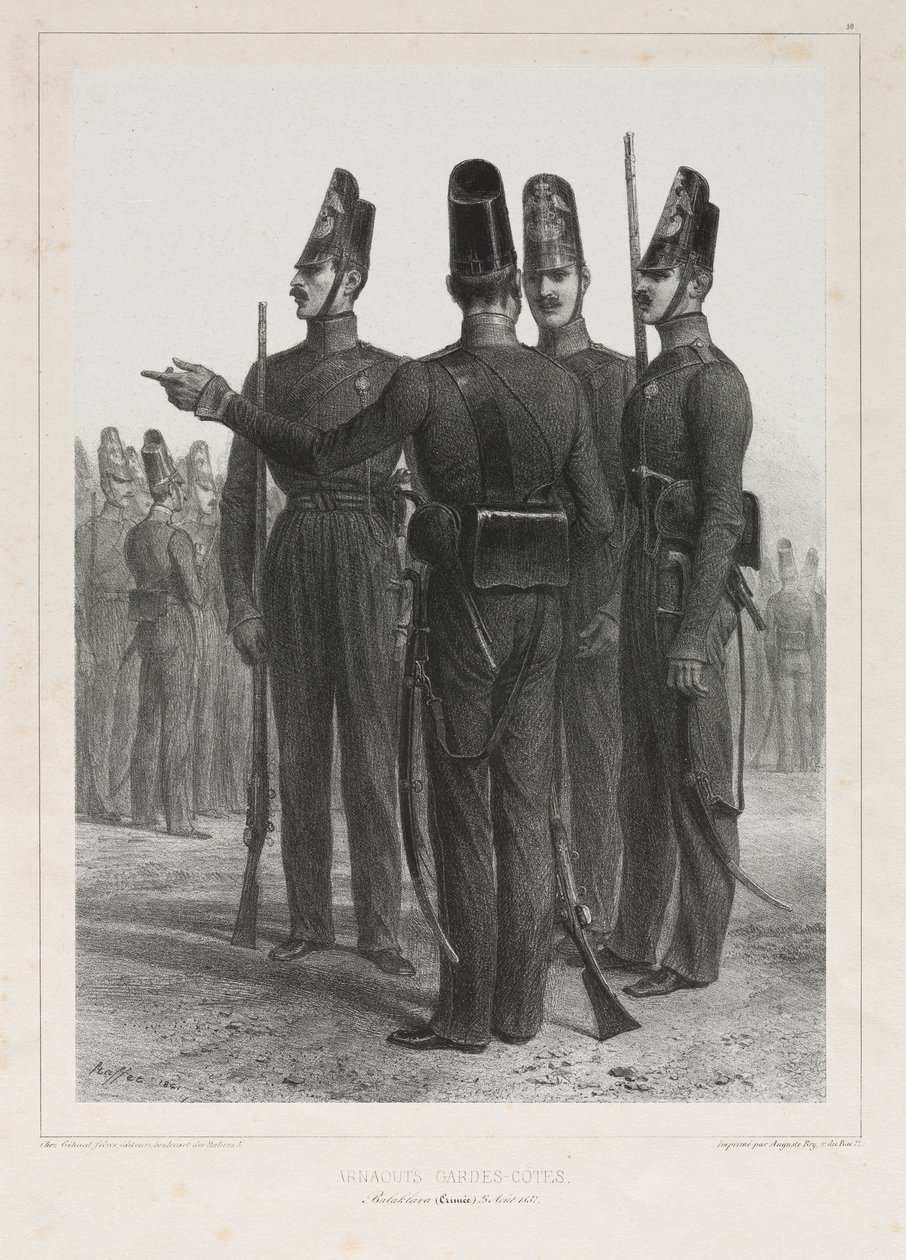 Arnouts Coast Guards by Auguste Raffet
