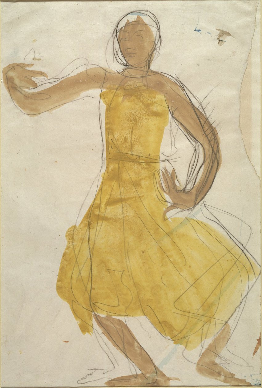 Dancer from Royal Cambodian Ballet by Auguste Rodin