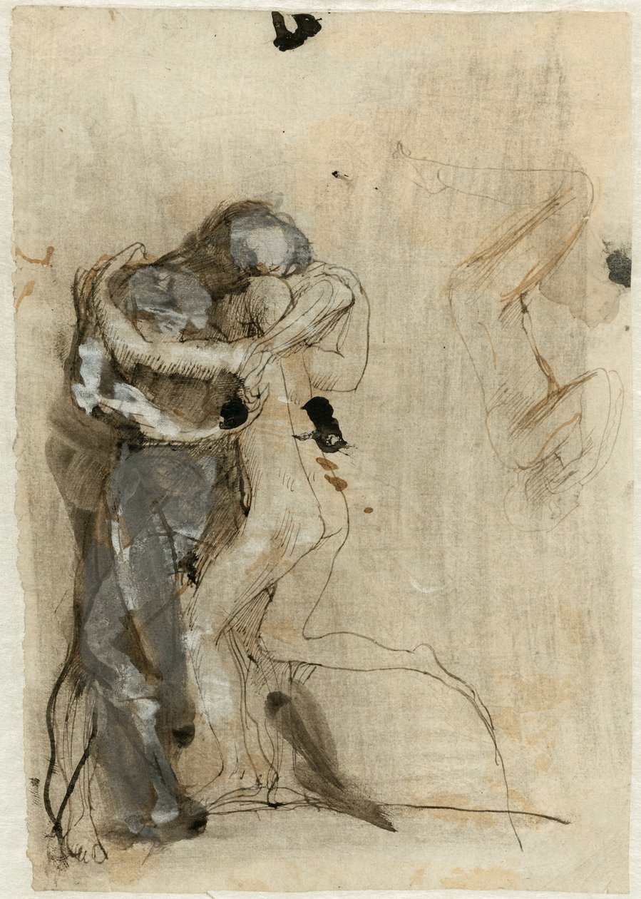 Embracing Couple or Prodigal Son by Auguste Rodin