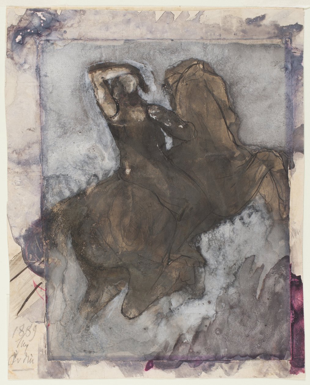 Horseman; Horse and Rider by Auguste Rodin