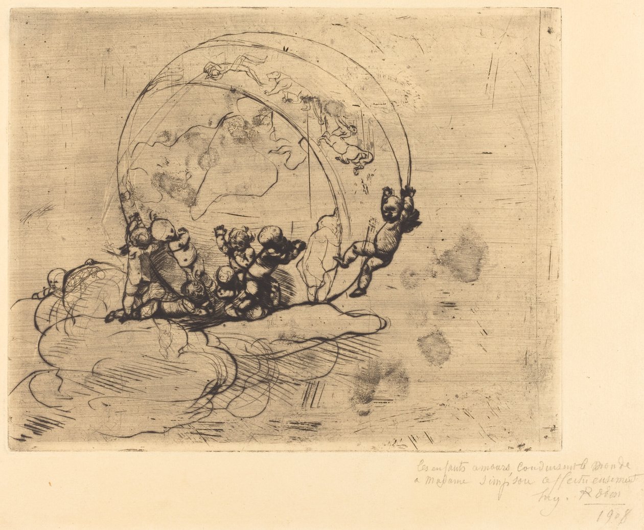 Love Turning the World by Auguste Rodin