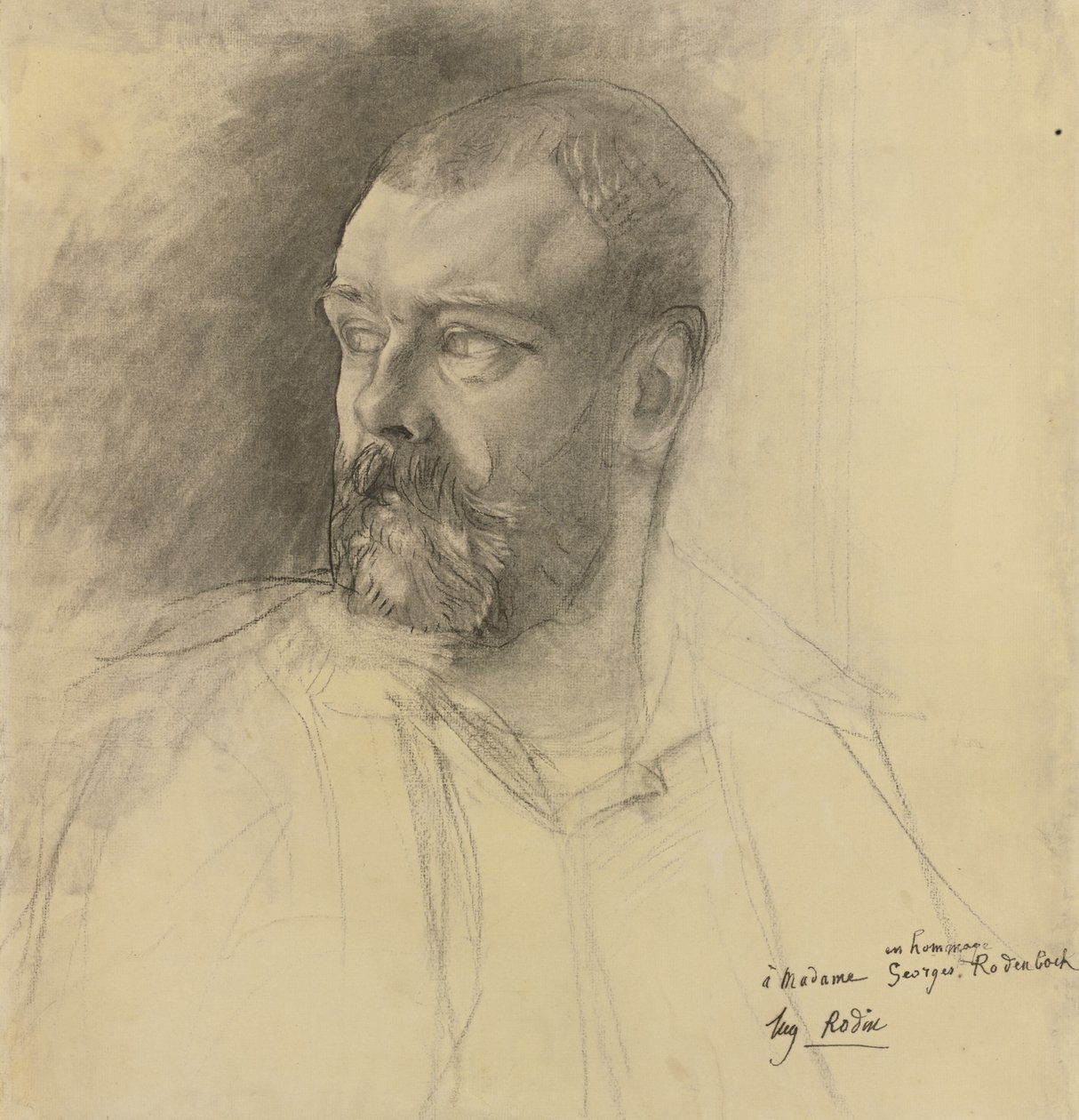 Portrait of Octave Mirbeau by Auguste Rodin