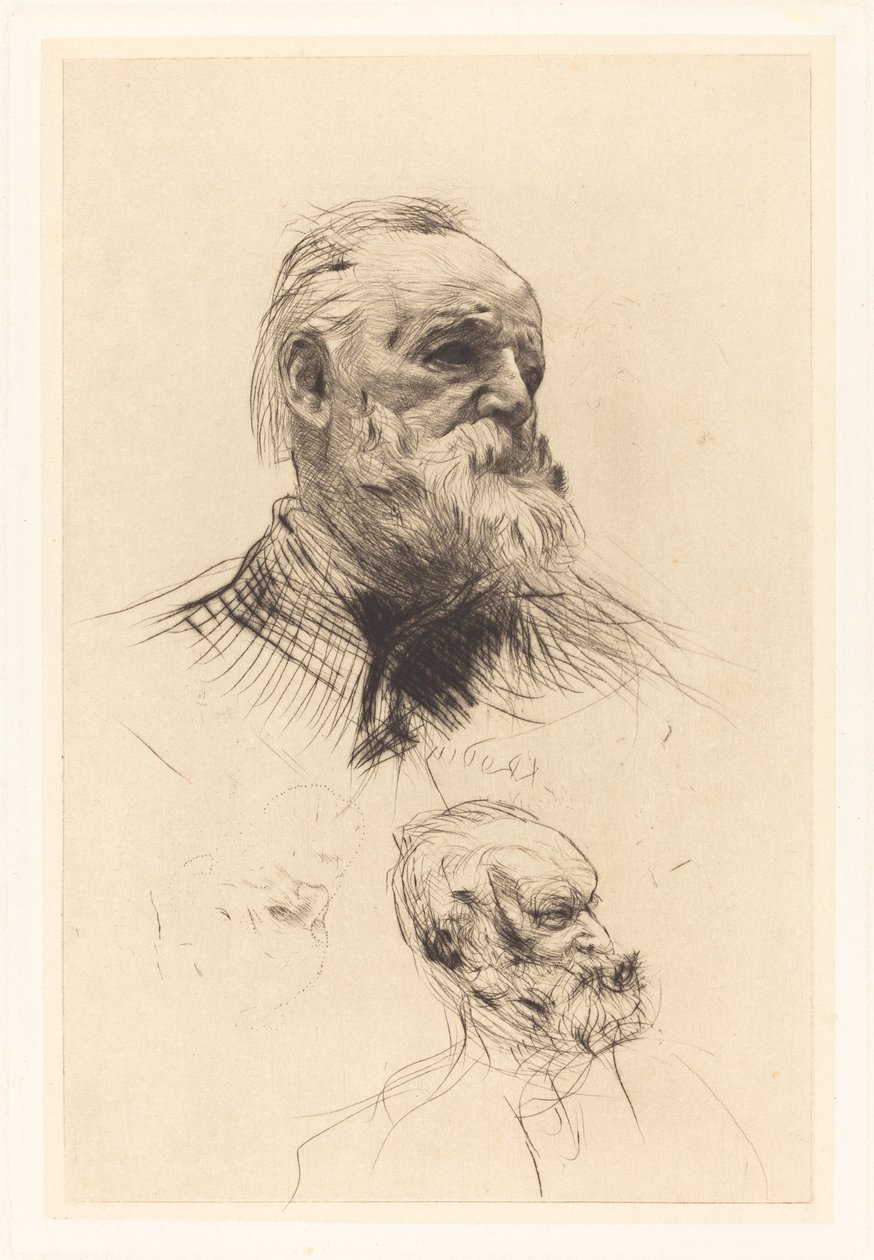 Victor Hugo, Three-Quarter View by Auguste Rodin