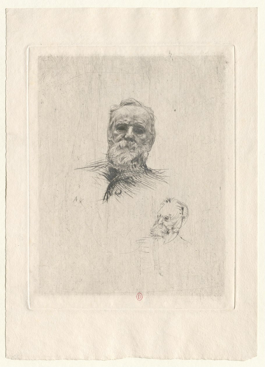 Victor Hugo, Front View by Auguste Rodin