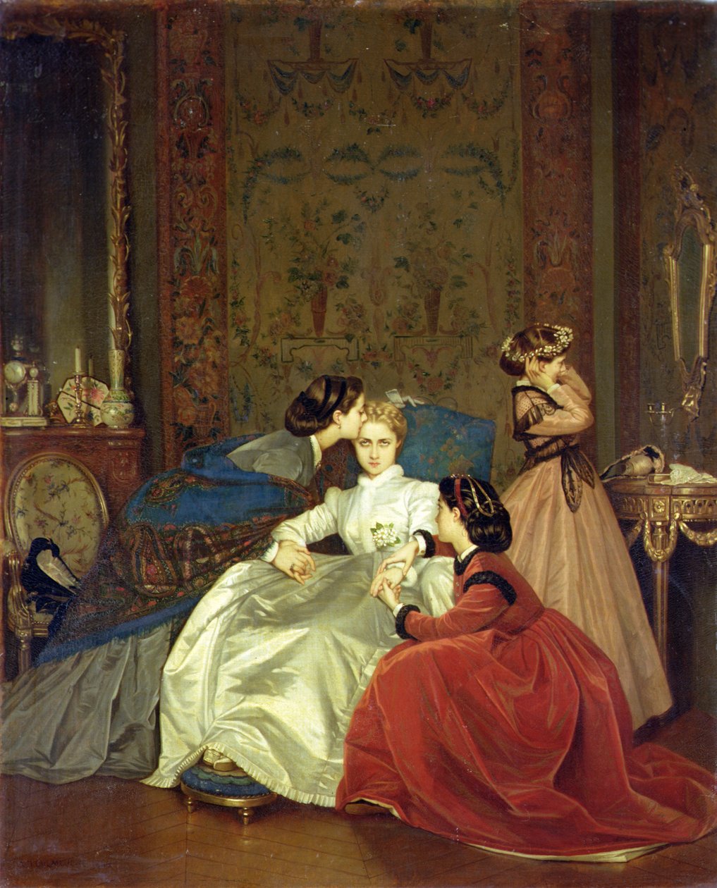 The Reluctant Bride by Auguste Toulmouche