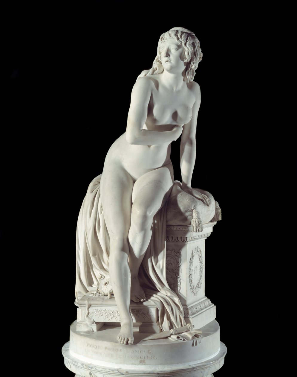 Abandoned Psyche by Augustin Pajou