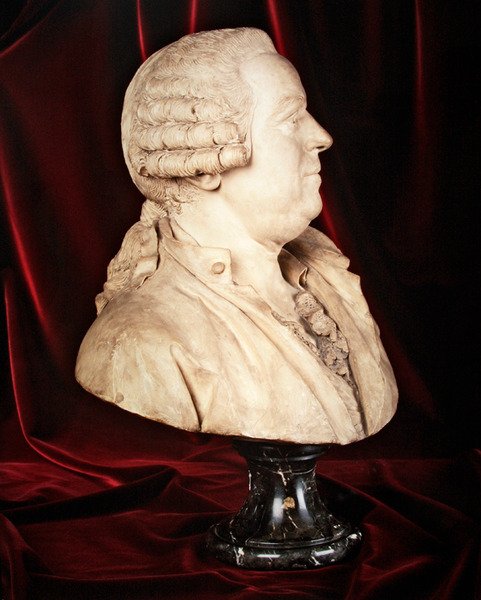Portrait thought to be Louis-Pierre-Sebastien, Marshall de Sainscy by Augustin Pajou