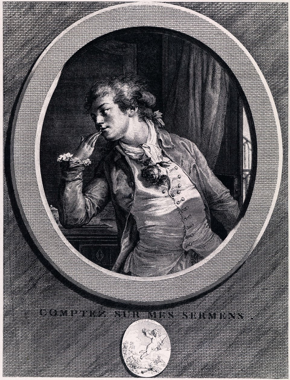Count on My Oaths! by Augustin de Saint Aubin