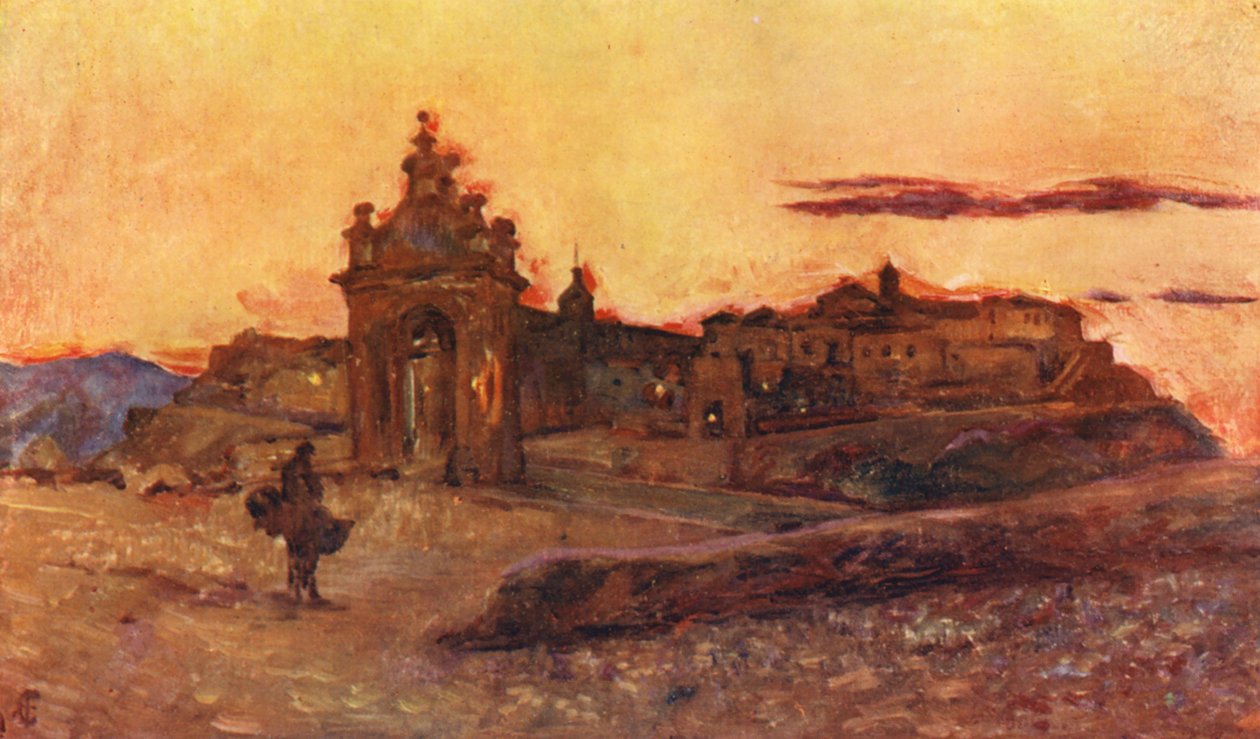 Sunset at Toledo by Augustine Fitzgerald