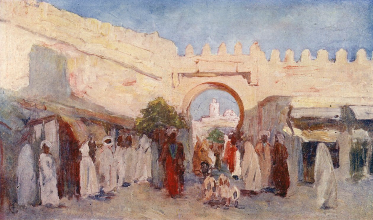 Town Gateway, Kairouan by Augustine Fitzgerald