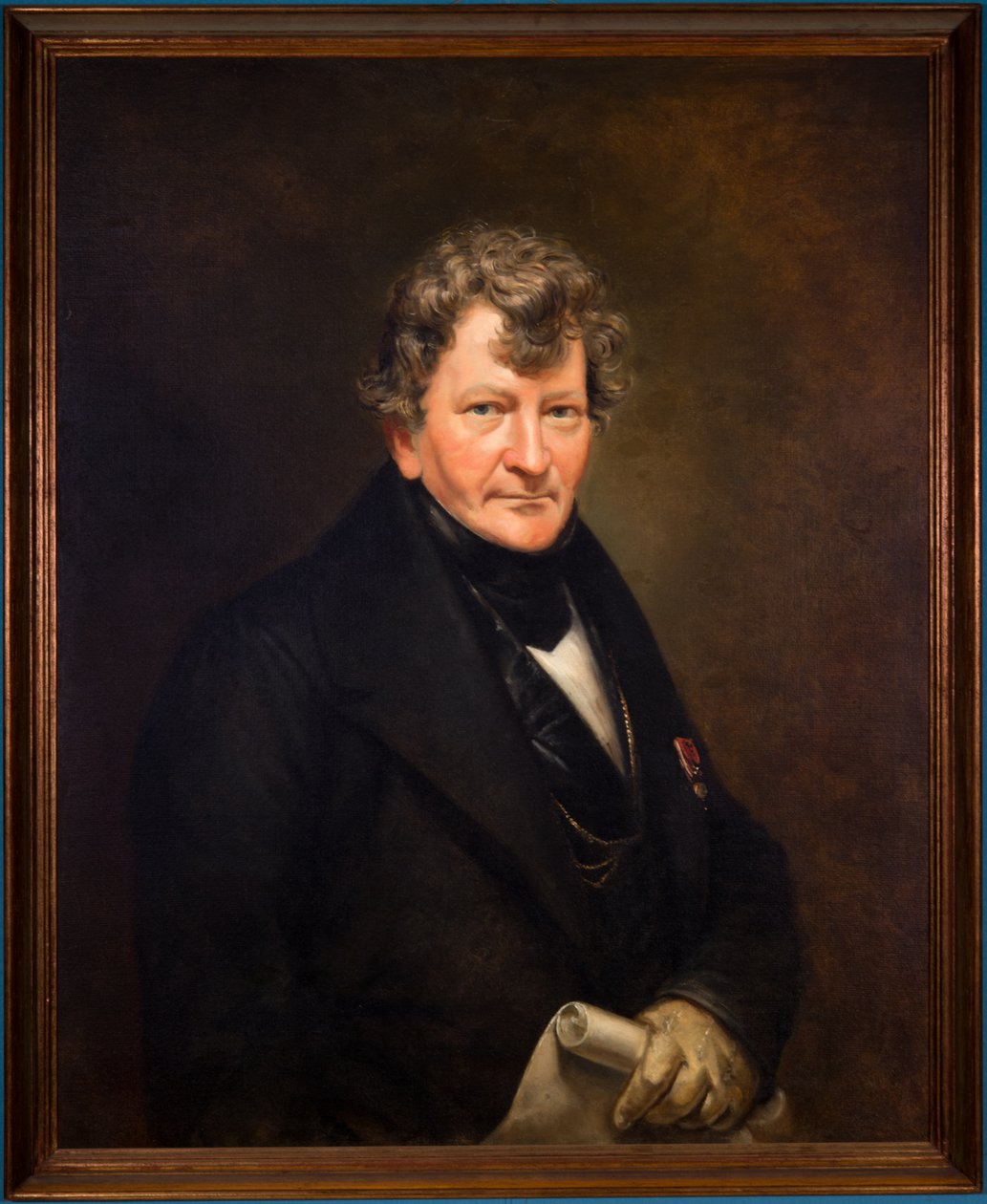 Portrait of Grandjean de Montigny (1843) by Augusto Muller