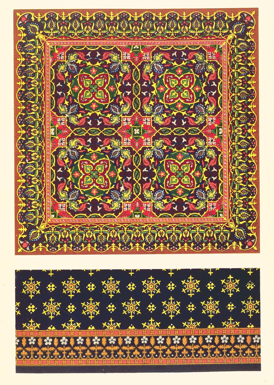 Plate of Design for Carpets, from 