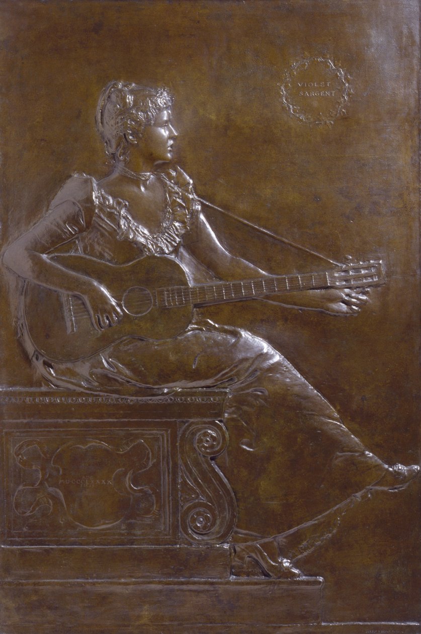 Violet Sargent by Augustus Saint-Gaudens