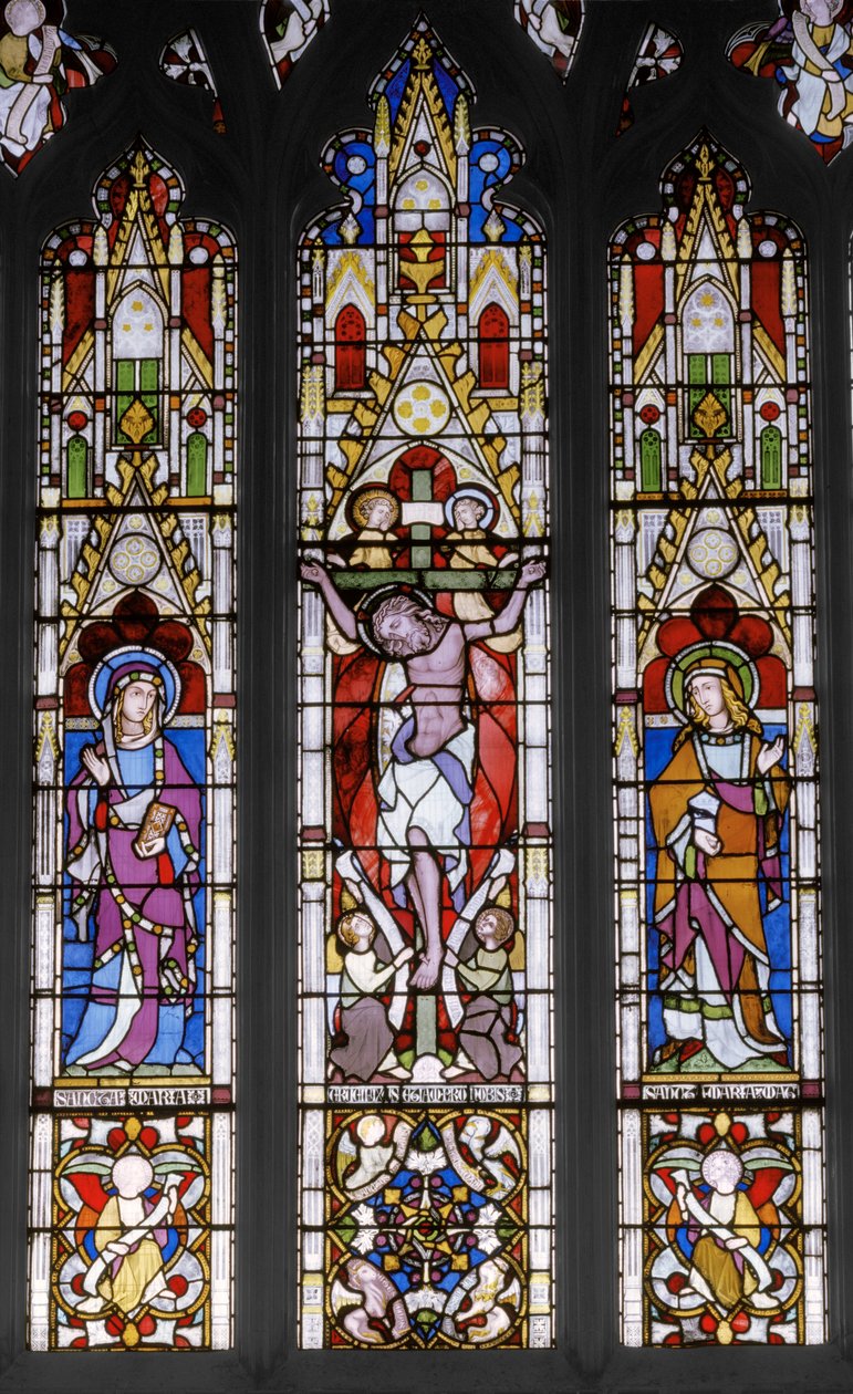 Crucifixion with Saints by Augustus Welby Northmore Pugin