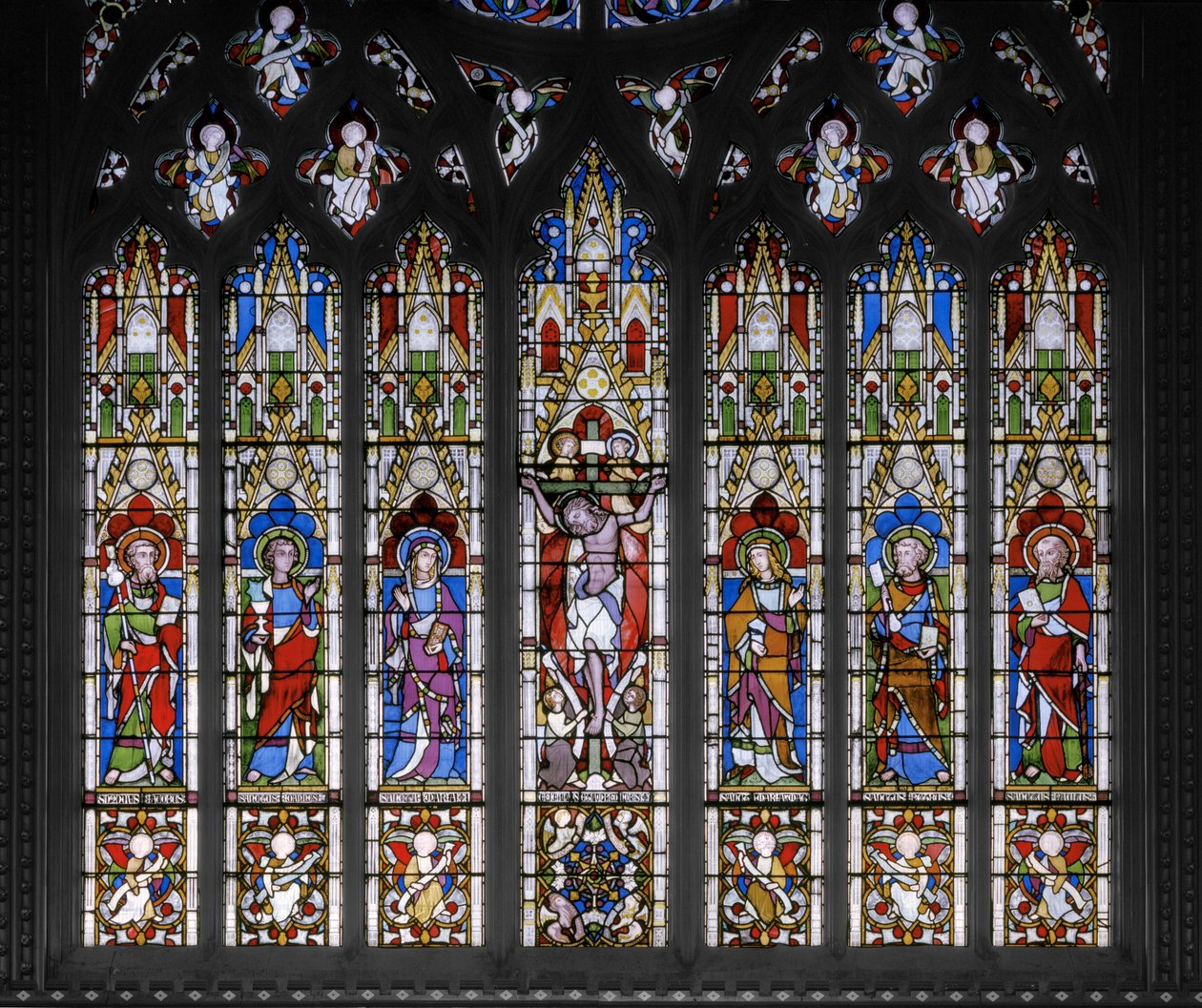 Crucifixion with Saints by Augustus Welby Northmore Pugin