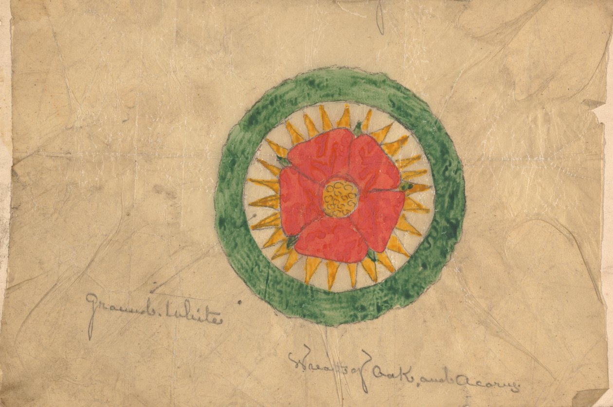 Design for a Wreath of Oak and Acorn, possibly related to Designs for the Speaker