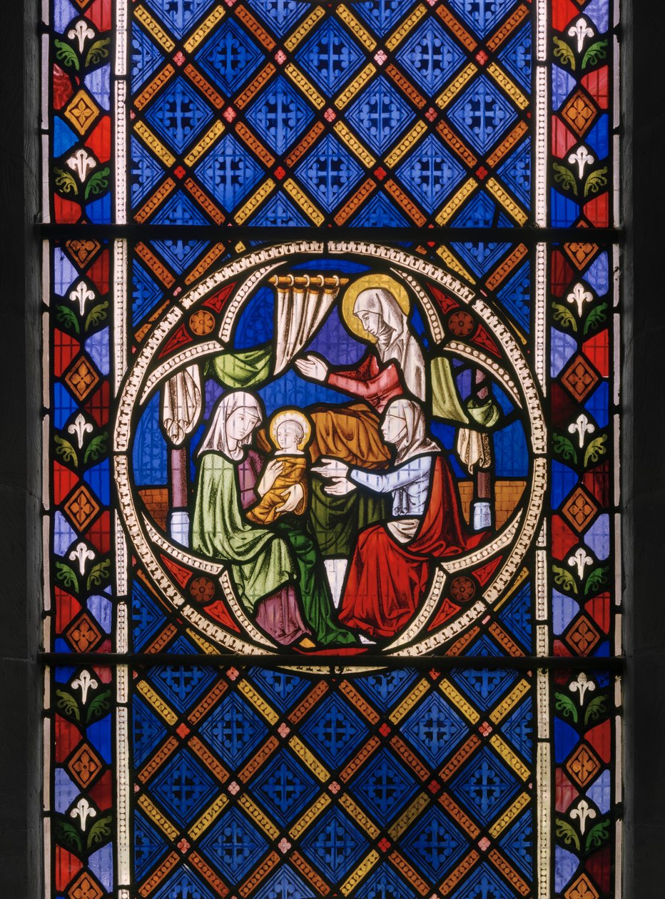 Life of St. Anne (detail) by Augustus Welby Northmore Pugin
