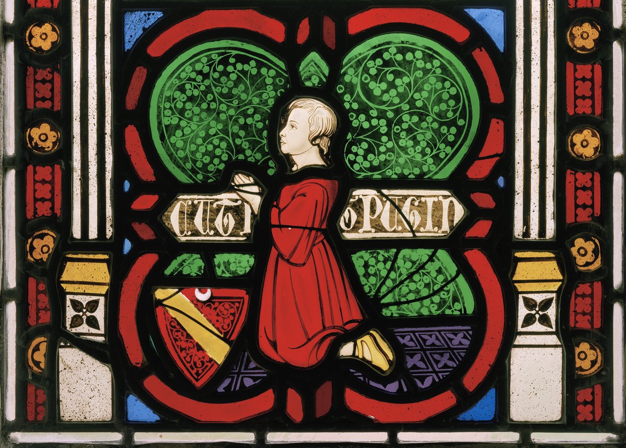 Pugin's second son Cuthbert, Chapel window