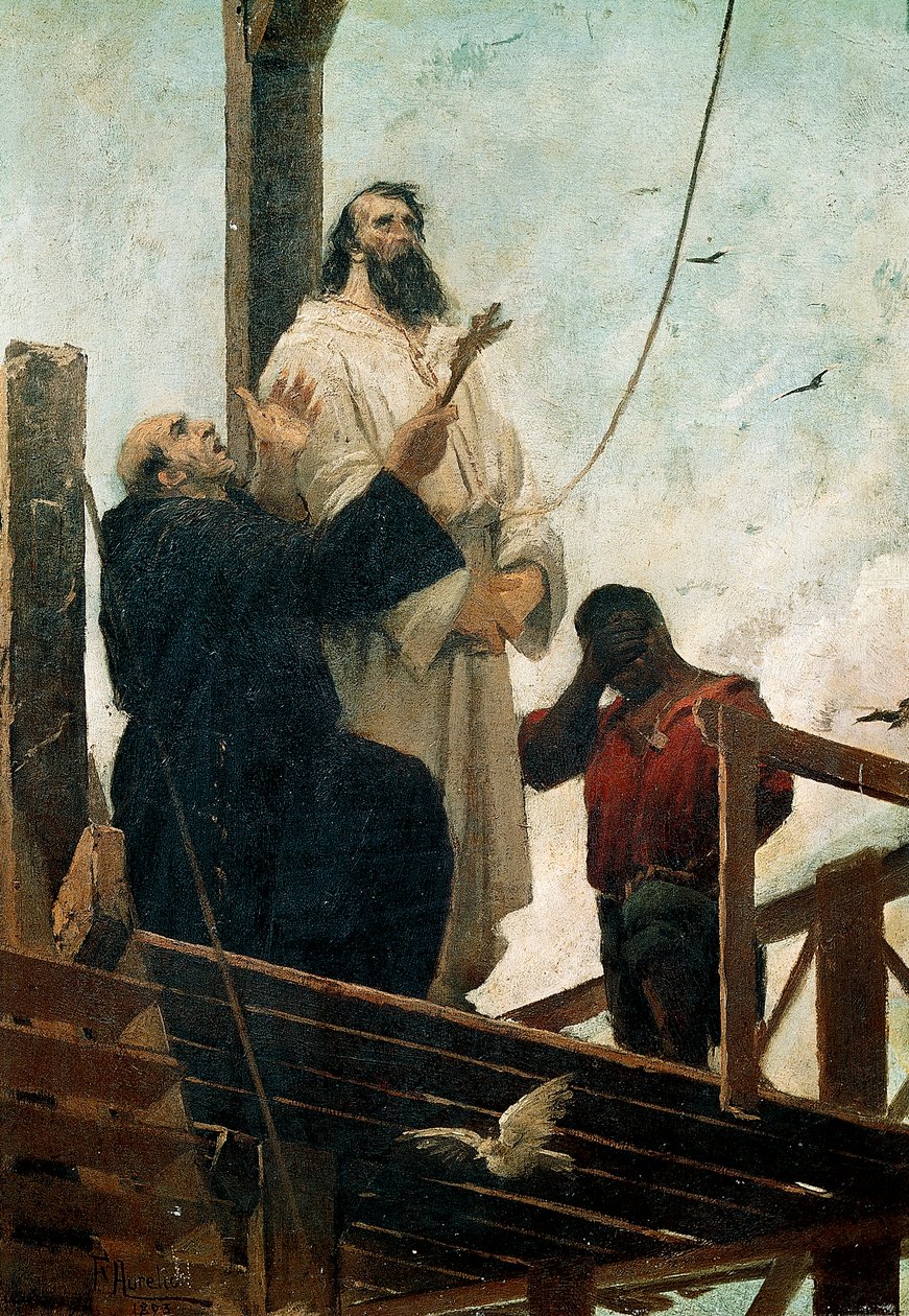 Martyrdom of Tiradentes hanged in Rio April 21 by Aurelio de Figueredo