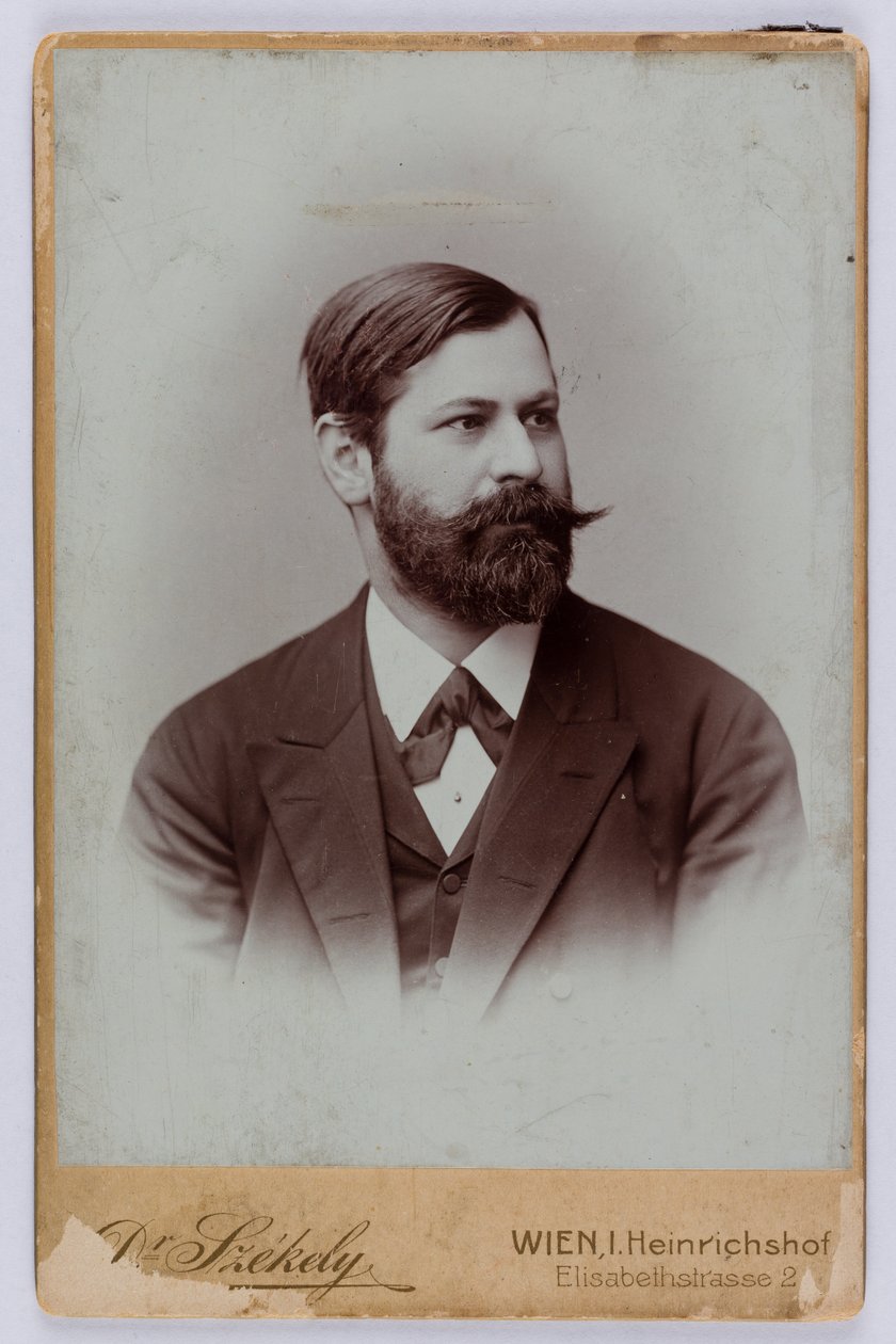 Sigmund Freud, Vienna by Austrian Photographer