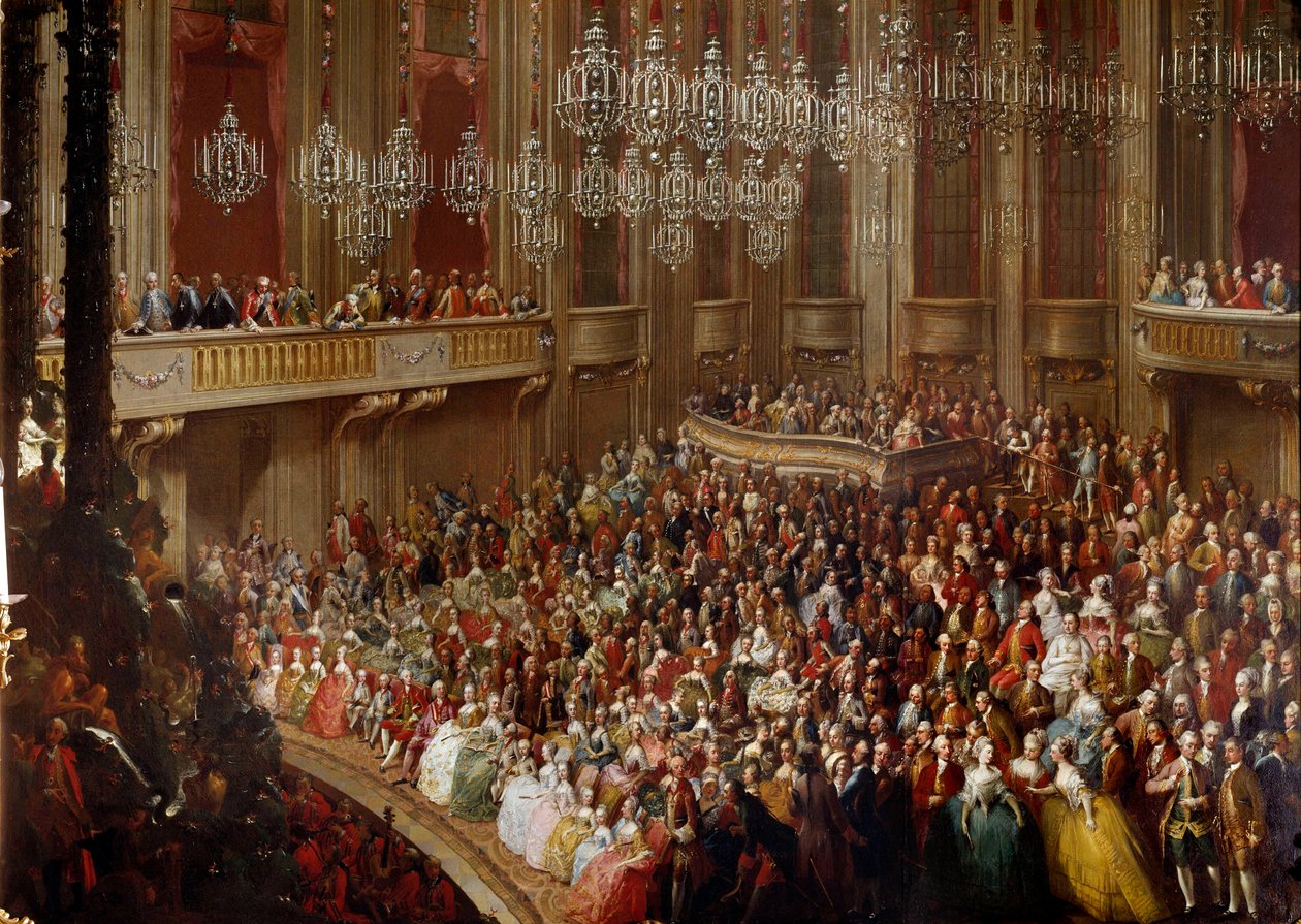 Concert in Vienna in the Presence of the Imperial Family by Austrian School