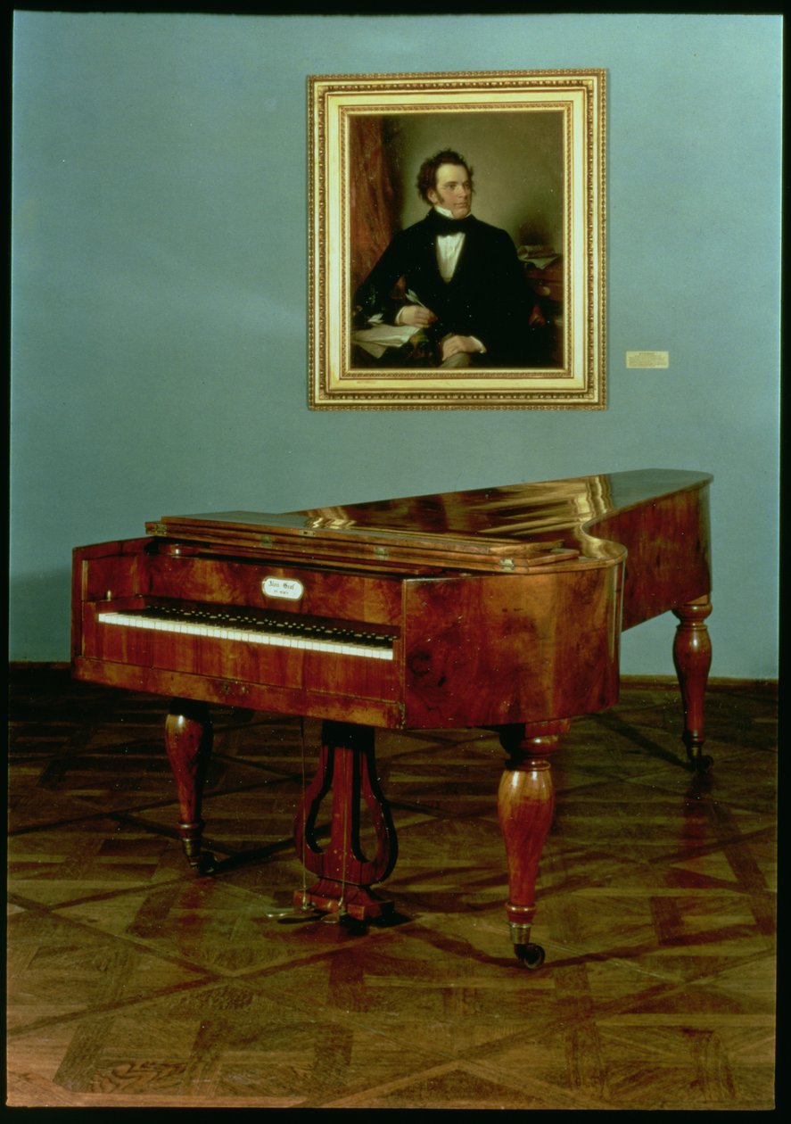 Piano belonging to Franz Peter Schubert by Austrian School