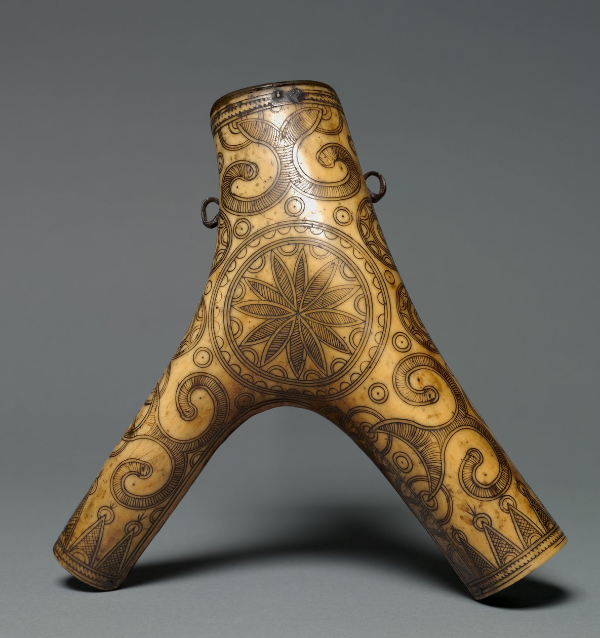 Powder flask, Tyrol by Austrian School